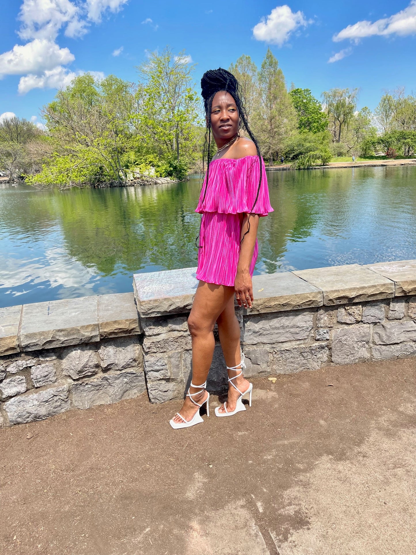 Off The Shoulder Romper