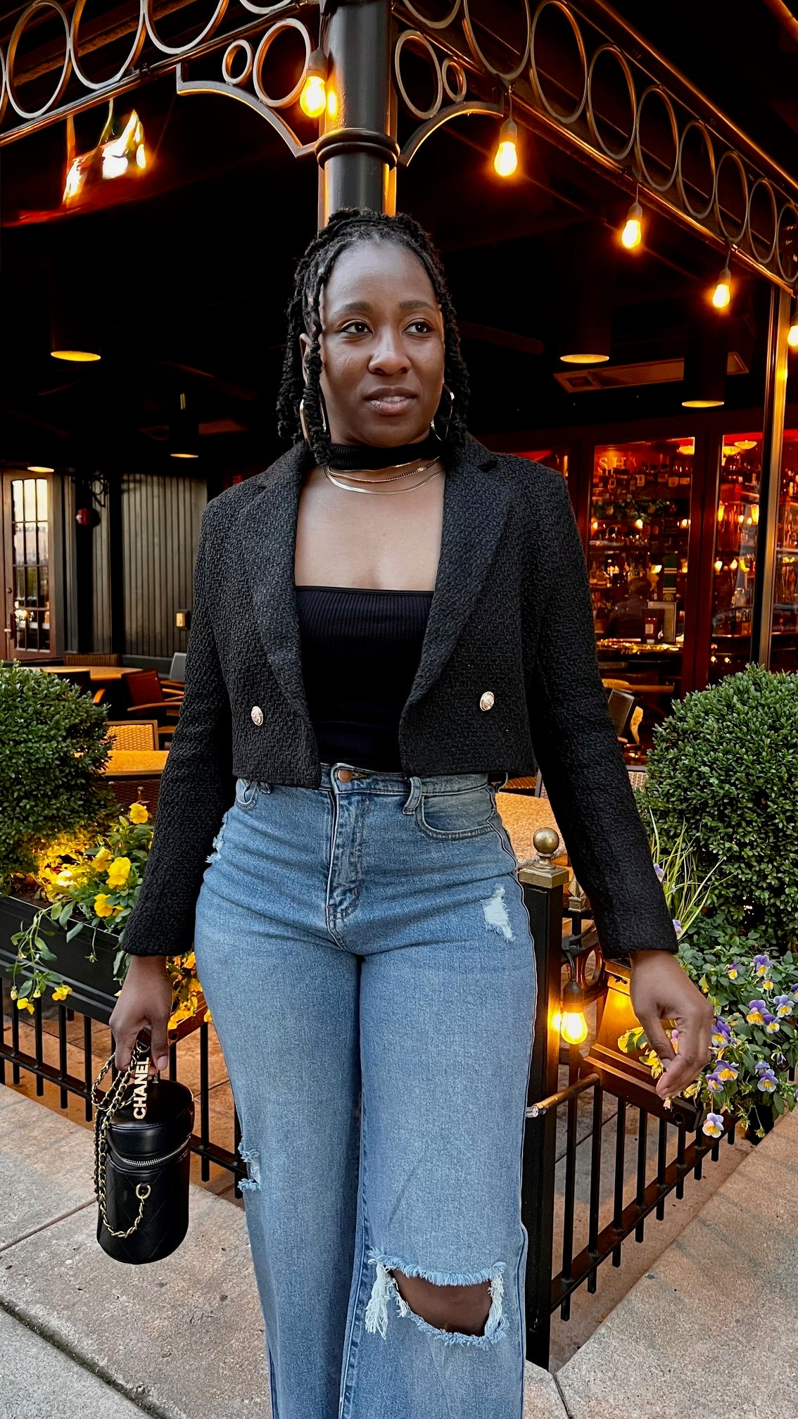 Crop Blazer