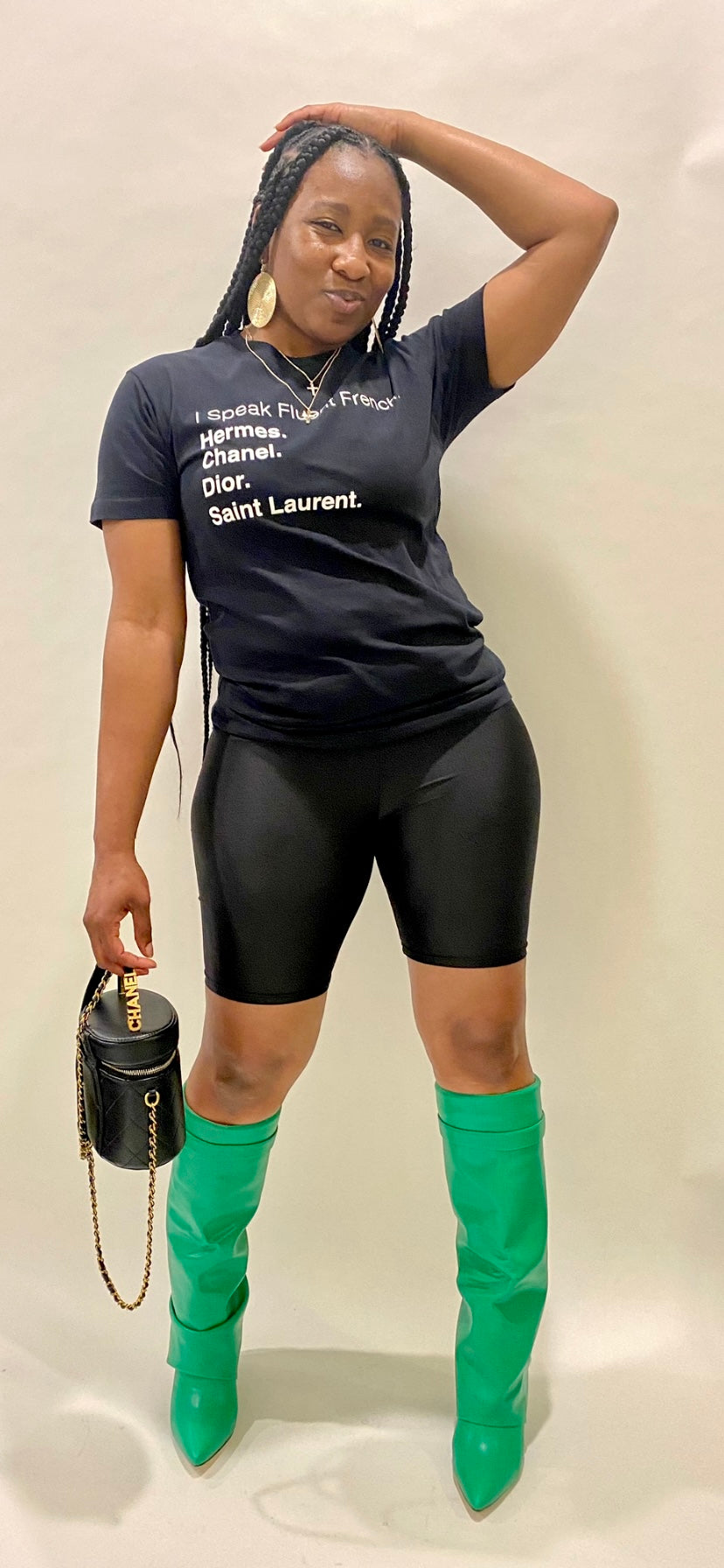 Black Biker Shorts