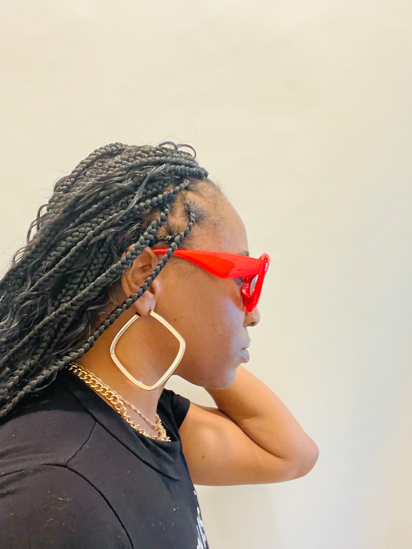 Draya Sunglasses-Red