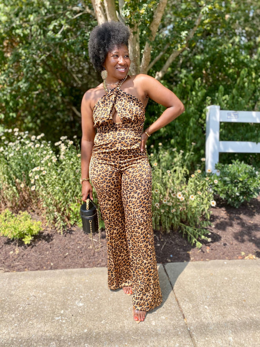 Leopard Jumpsuit