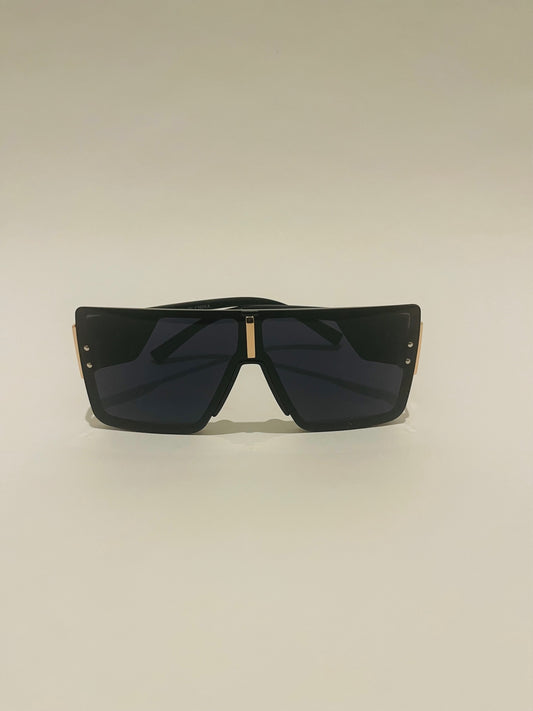 Shield Sunglasses-Black