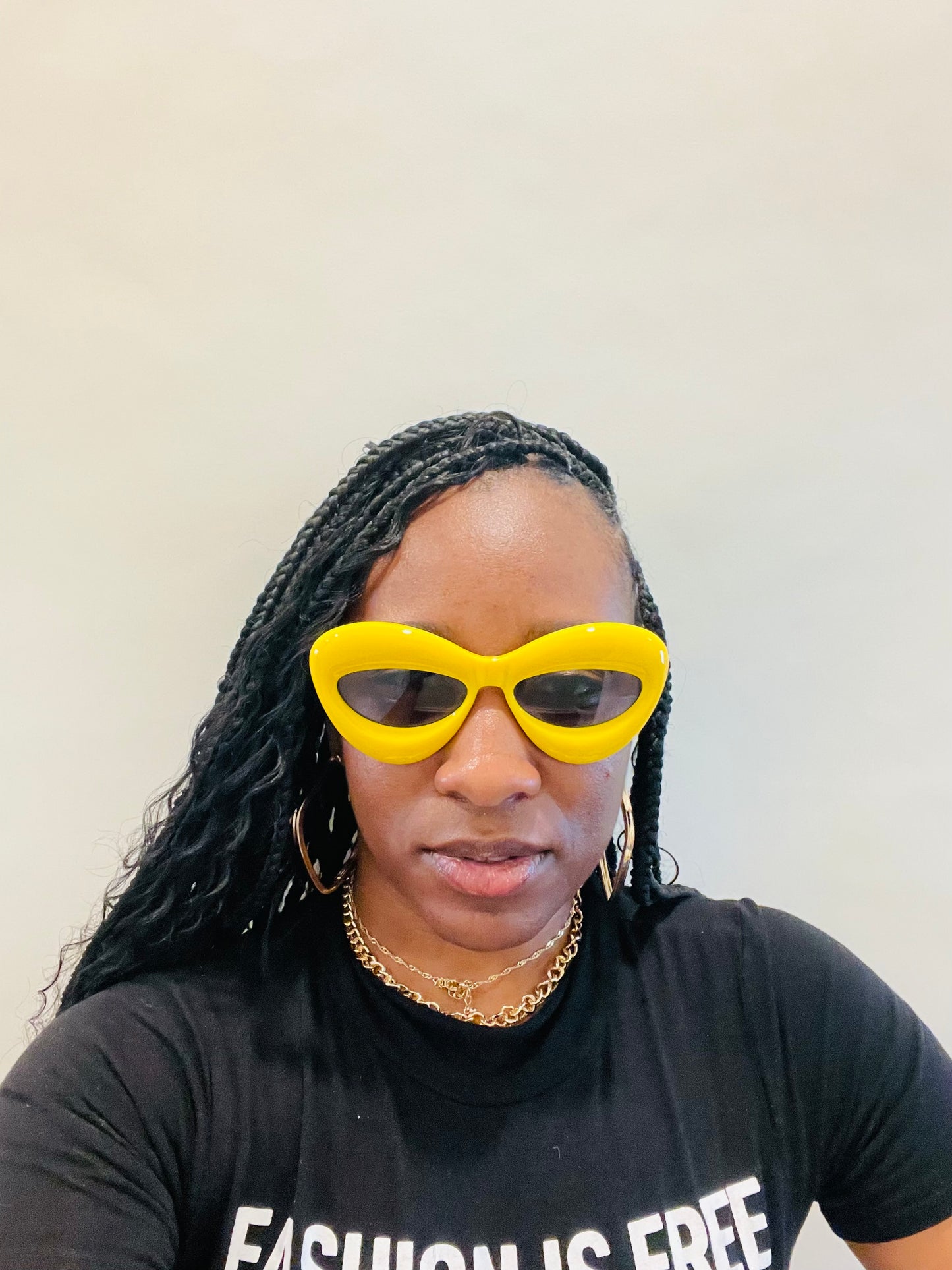 Draya Sunglasses-Yellow